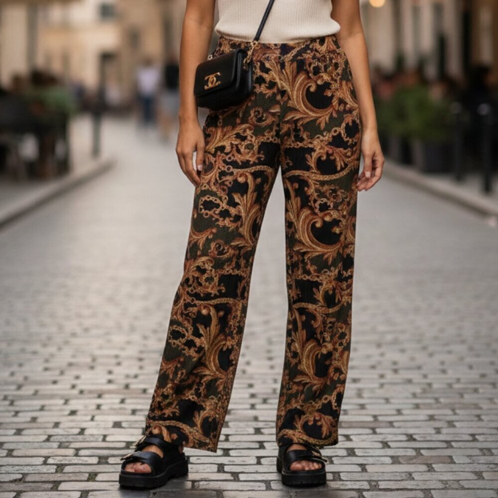 Zara Trafaluc Pull On Pants - Medium